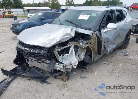 2022 Chevrolet Blazer Fwd Rs из США, поврежденный, VIN 3GNKBERS1NS137248